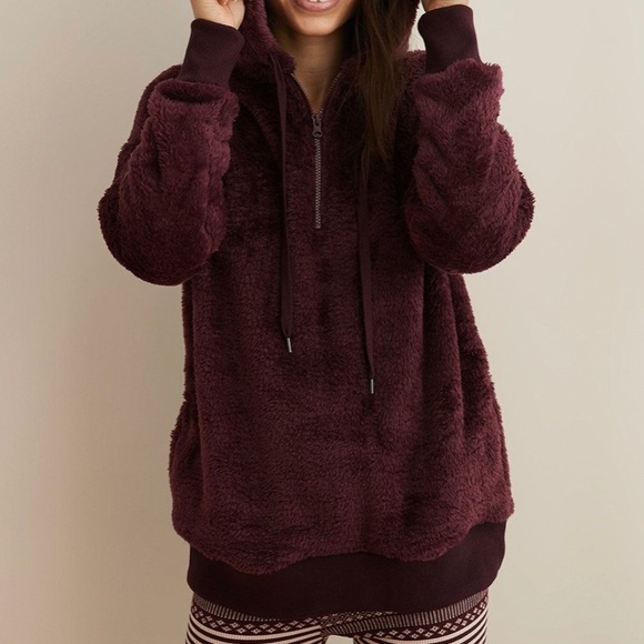 Aeries Fuzzy 1/4 zip - Picture 3 of 3